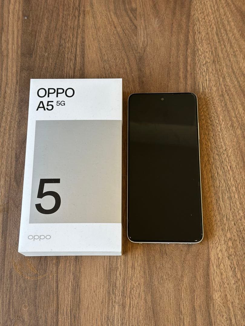 OPPO A5 5G（1週間使用）