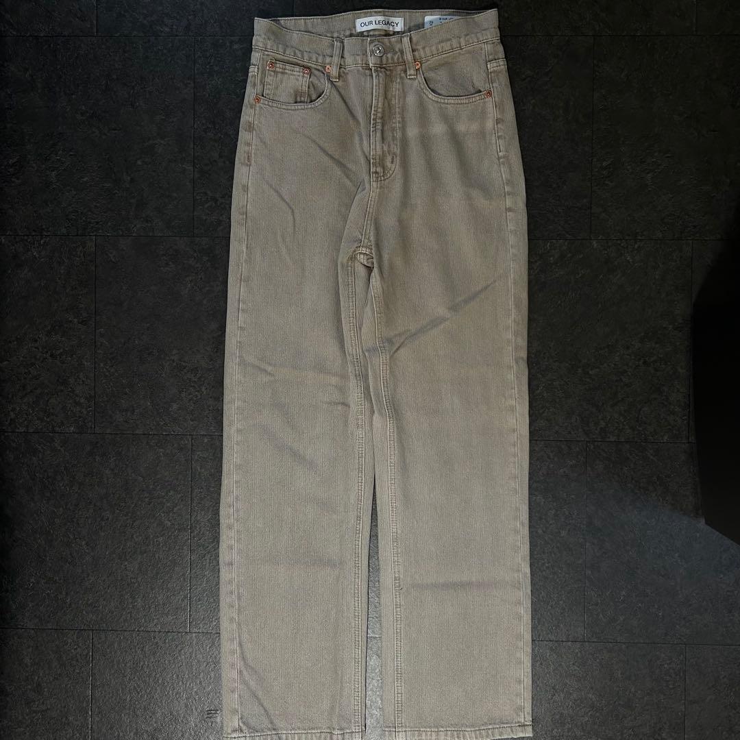 パンツ Our Legacy Pink Cast Chain Twill