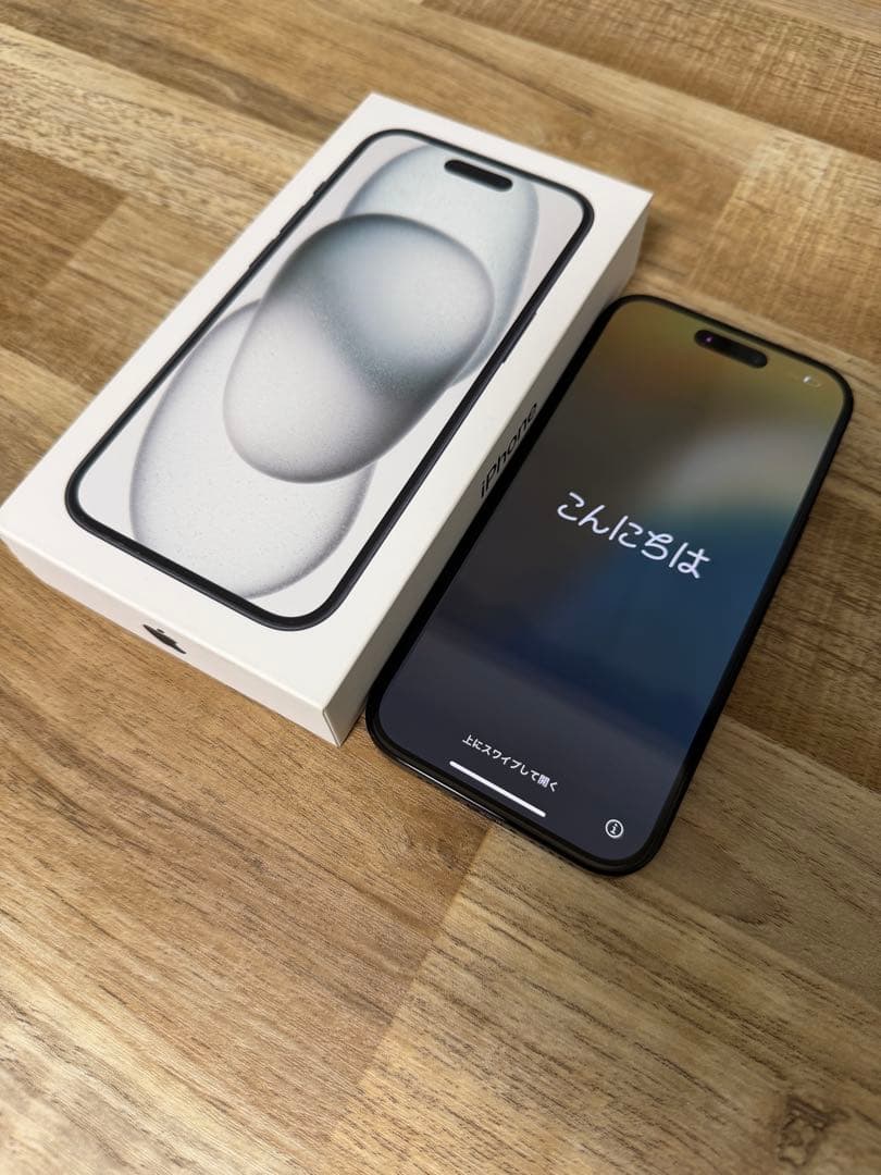 iPhone15ブラック 128GB バッテリー容量88%