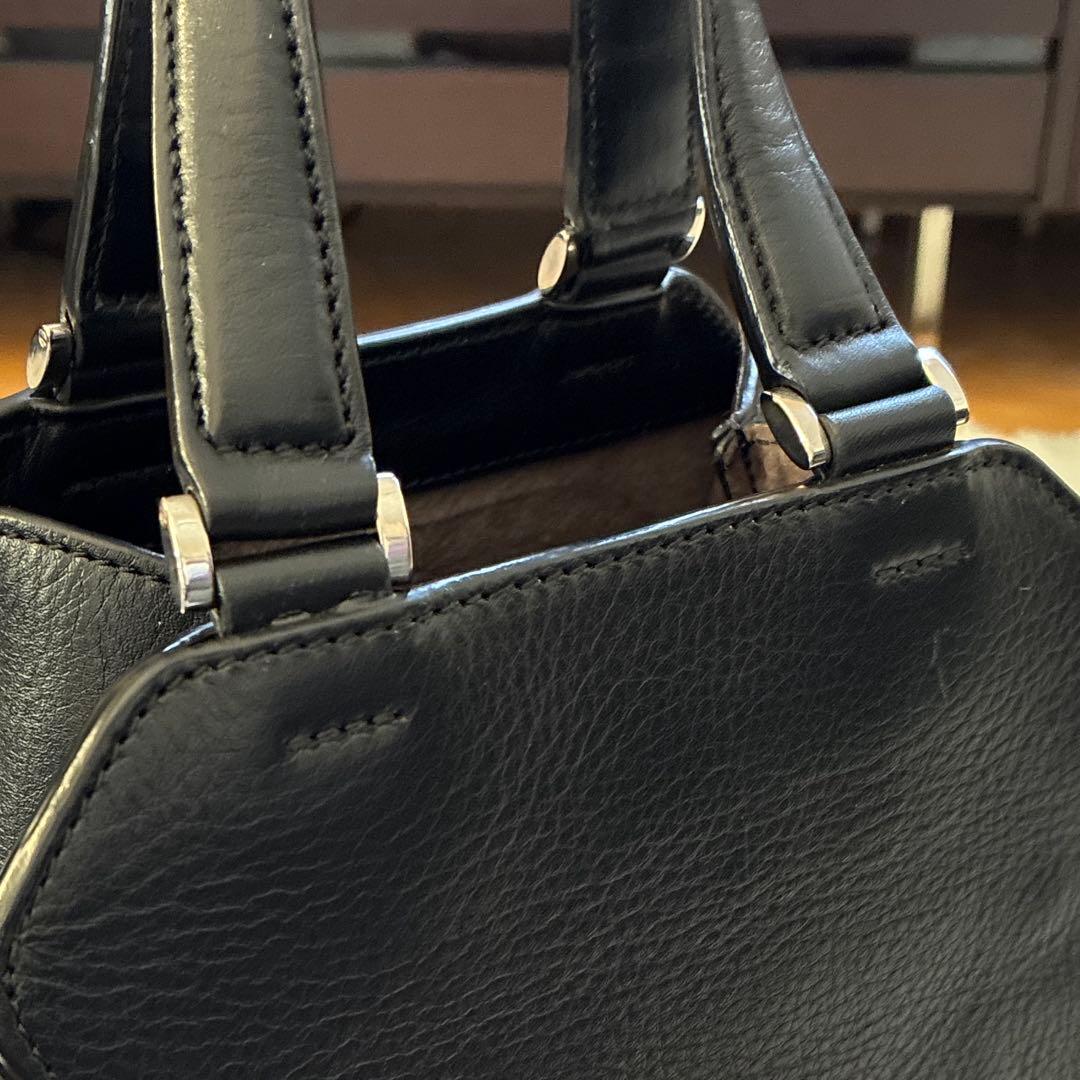 【極美品】HIROFU◆【カンパネッラ】ハンドバッグ S 本革