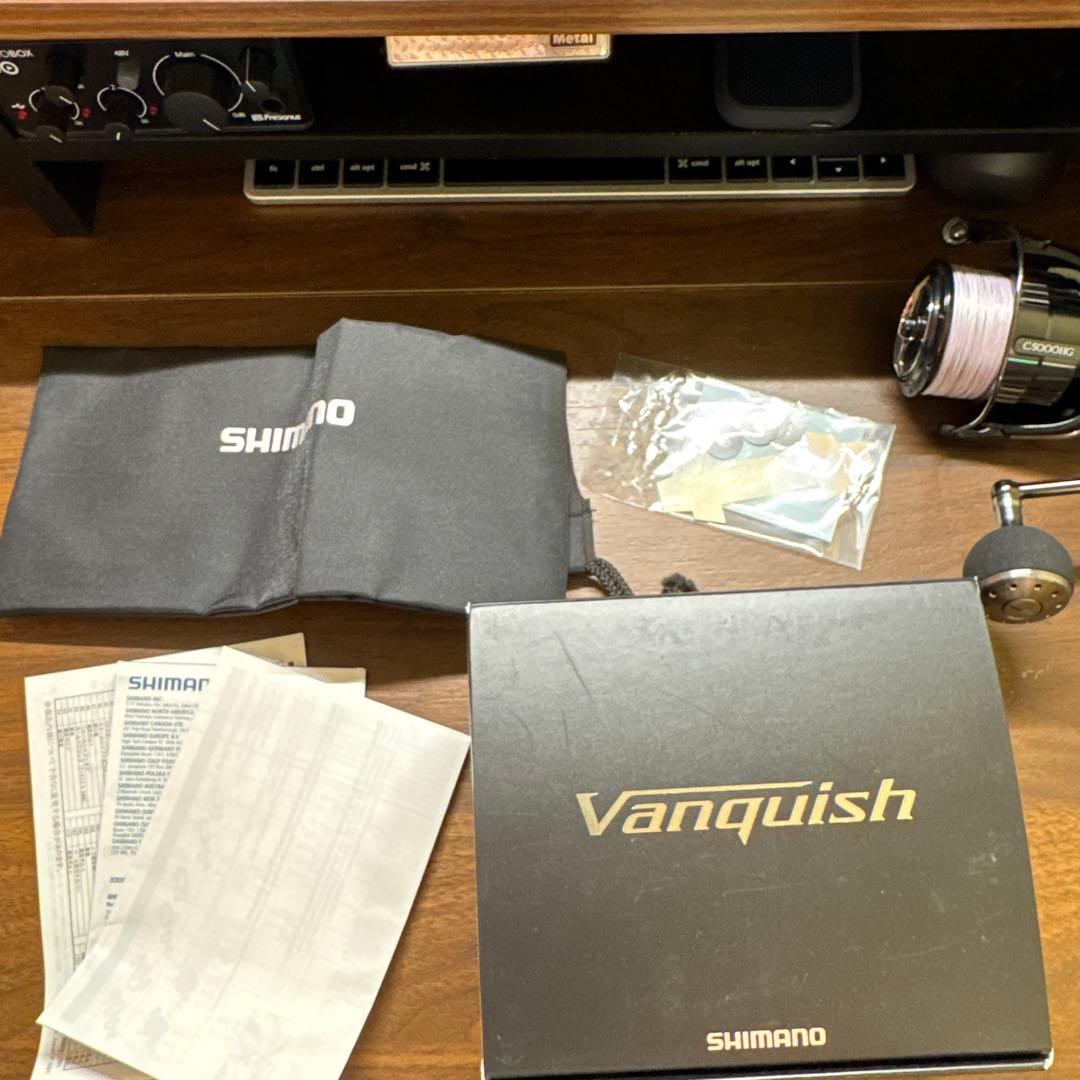 19Vanquish C5000HG スピニングリール
