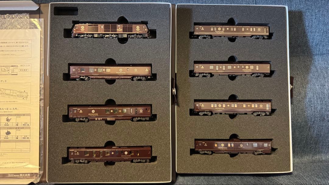 KATO 10-1519 クルーズトレイン「ななつ星in九州」８両セット