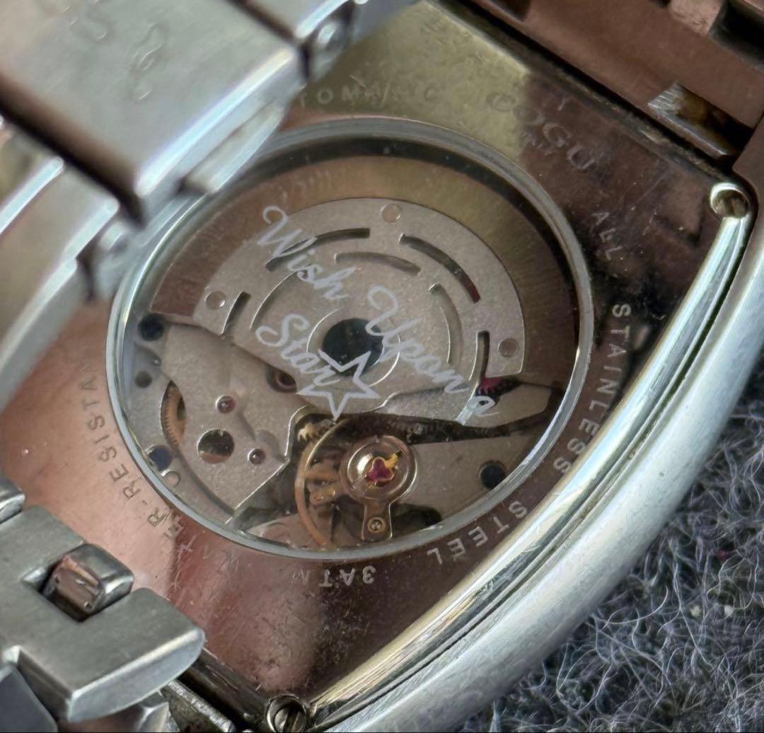 激安早い者勝ち✨COGU ITALY 自動巻腕時計 アナログ SLV 時計