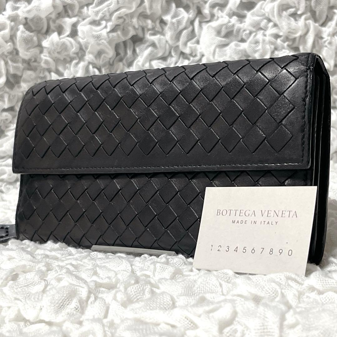 大人気✨BOTTEGA VENETA ボッテガヴェネタ イントレチャート長財布
