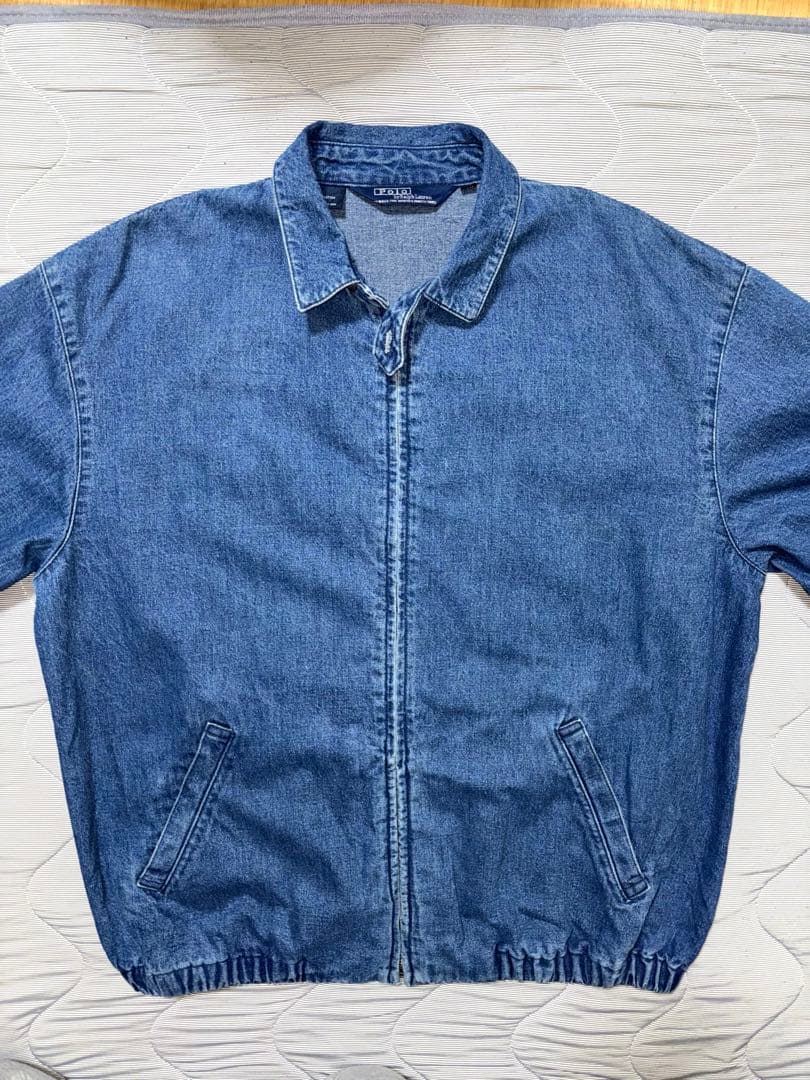 ポロ ラルフローレン 80s USA製　デニム ジャケット　ポニーなし
