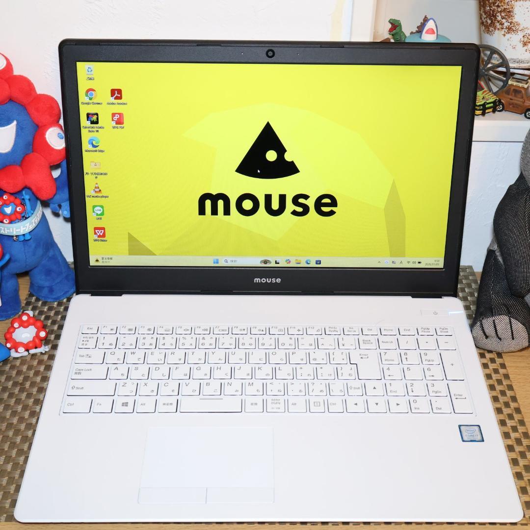 Win11公式対応8世代i7/メ8G/新品SSD480G/無線/カメラ/FHD