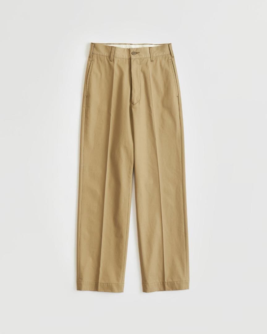 シンゾーン WASHED HIGH WAIST CHINO PANTS 32新品