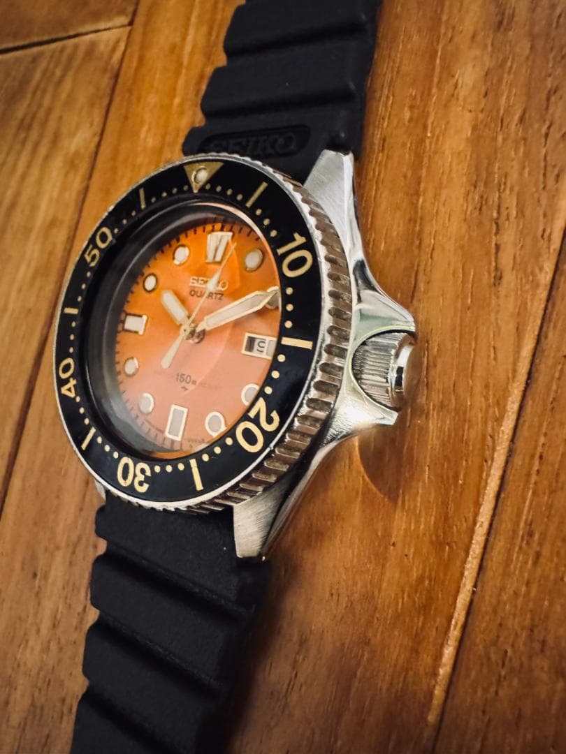 SEIKO 2625-0010 セイコー レトロ 貴重 ダイバーズ オレンジ美品