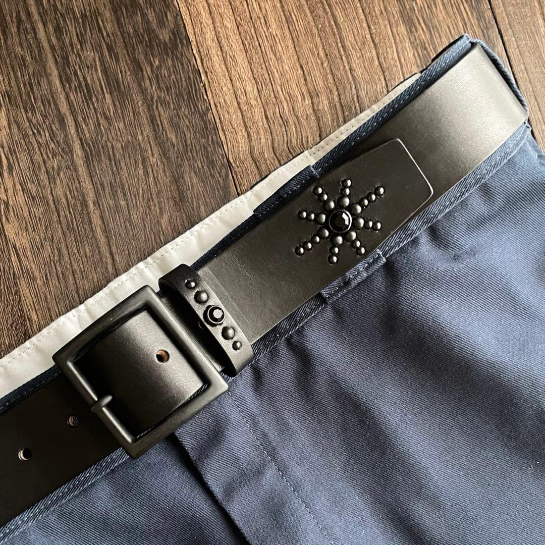 ディッキーズ874専用スタッズベルト　昭南ベンズ　真鍮ダール　HTC CALEE