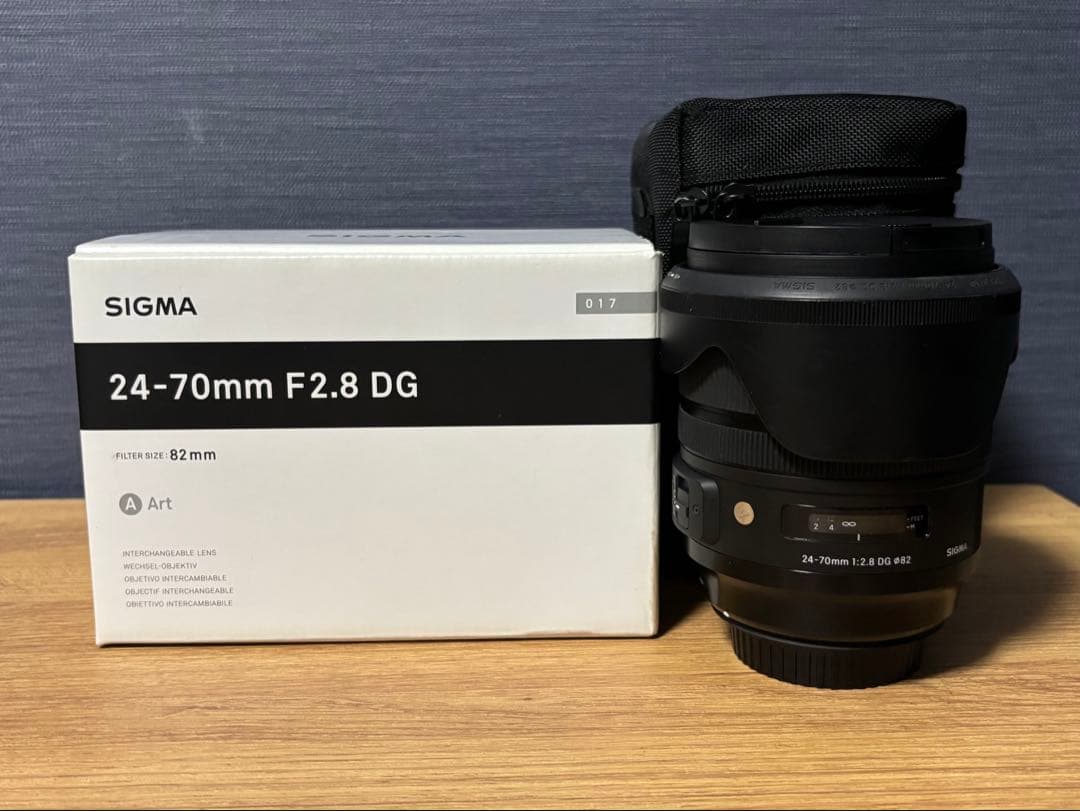 SIGMA 24-70mm F2.8 DG Artレンズ