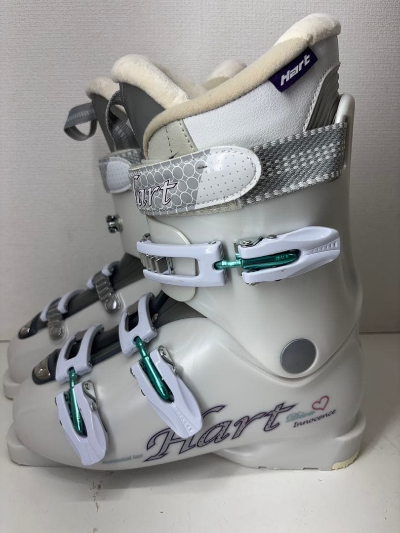 美品 Hart HART DIVA 女性用スキー用ブーツ ホワイト 25cm