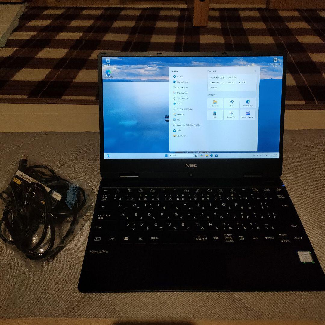 NEC VersaPro ノートPC i5 8GB RAM 512GBSSD