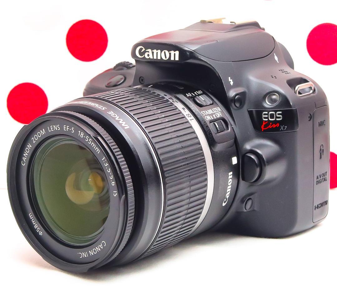 美品 Canon kiss x7❤コスパ最強！❤スマホに転送♪❤超軽量・高性能！