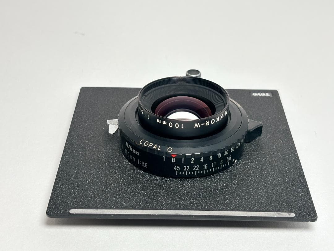 ニコン NIKKOR-W 100mm F5.6 COPAL 0 TOYOボード