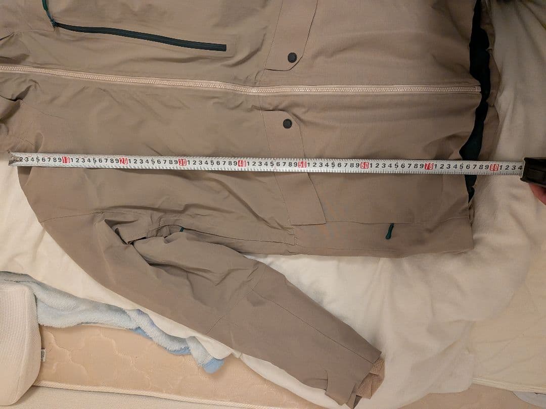 値下げ‼️SALOMON スノーボードジャケット L ベージュ　セット