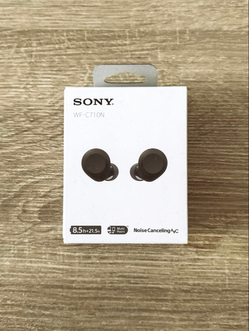 SONY WF-C710N ブラック ワイヤレスイヤホン