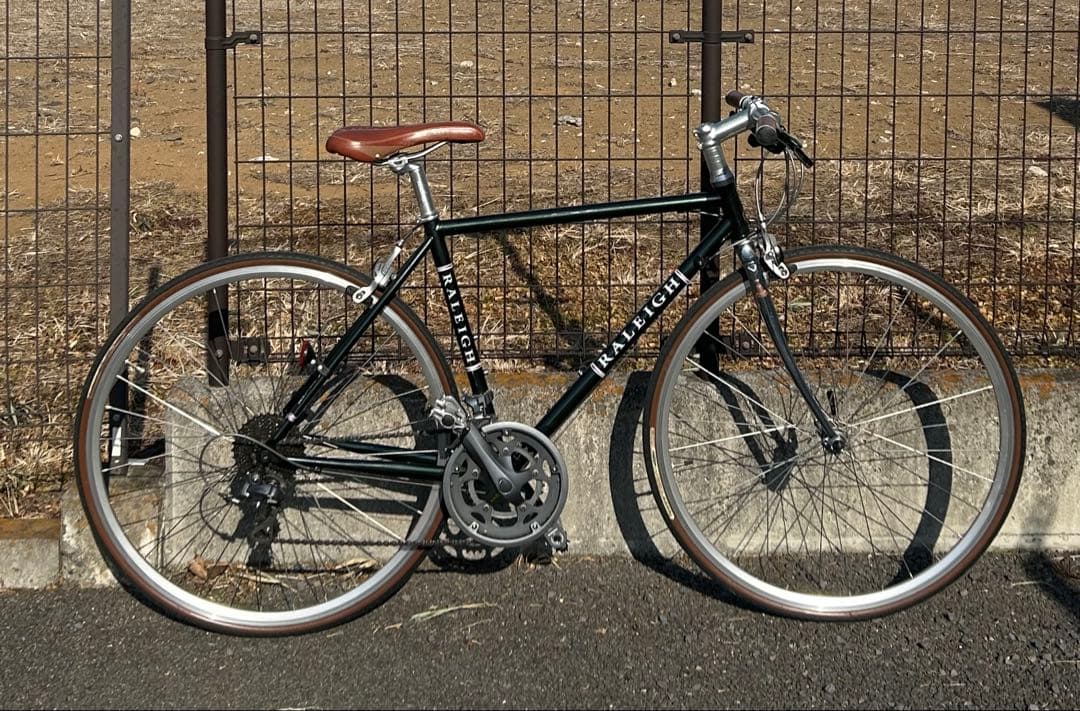 美品 RALEIGH RFC フラットバー ロードバイク 通勤 通学 ラレー