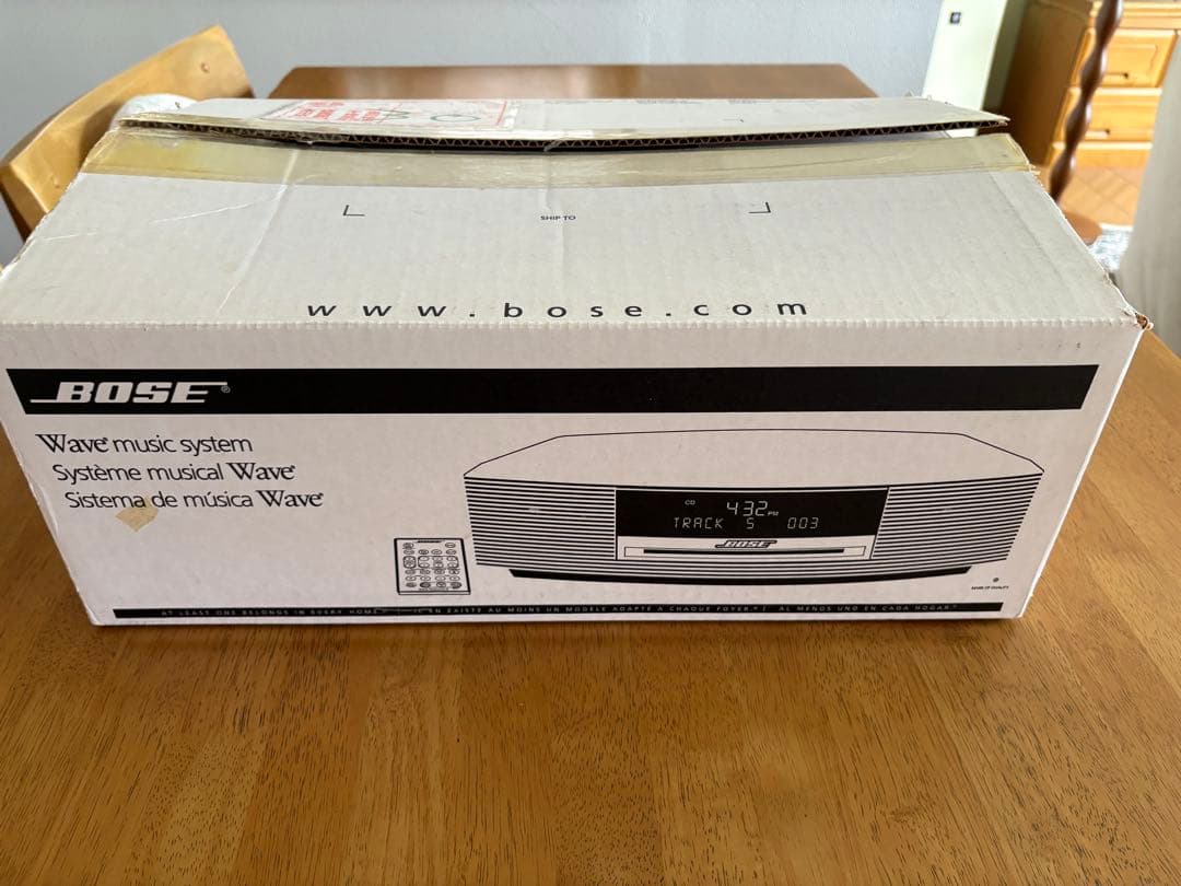 【新品・未使用】BOSE Wave music system