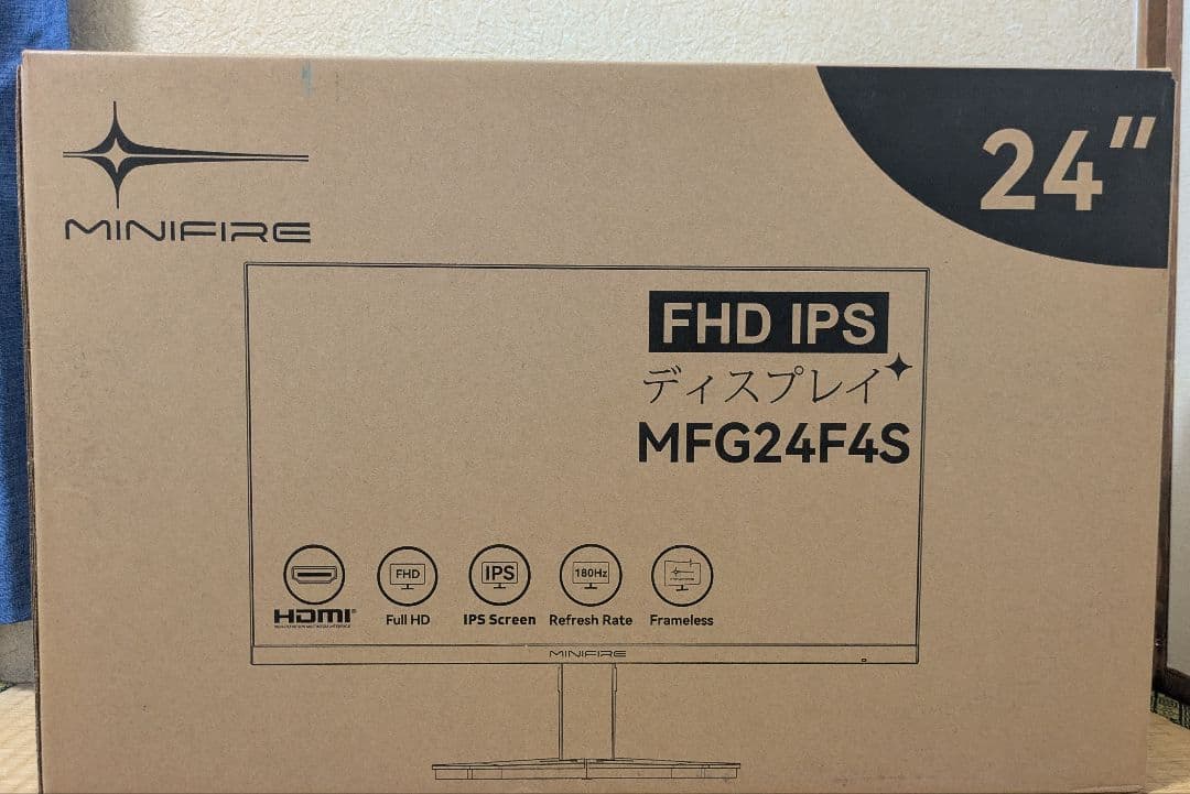 Minifire 24インチ 180Hz IPSモニター