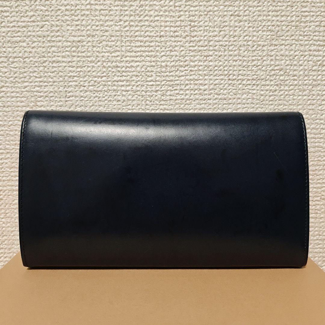 新品★isola 三段錠 ギャルソン財布 ダークネイビー アイソラ