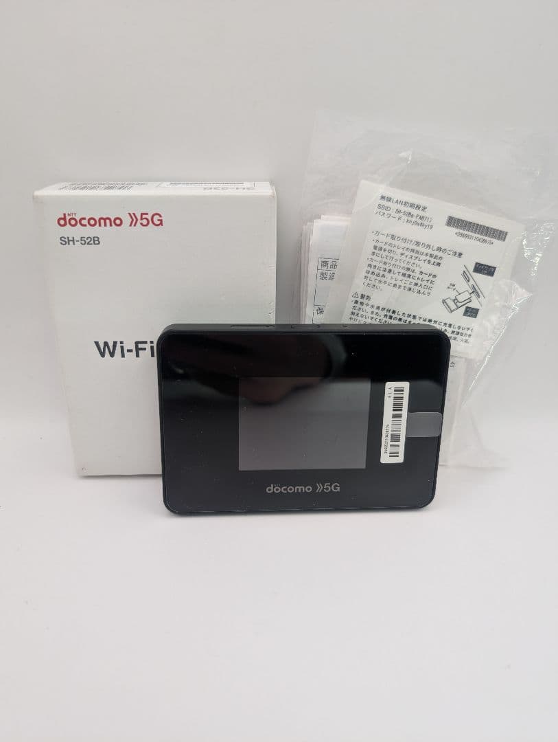 docomo 5G モバイルルーター SH-52B