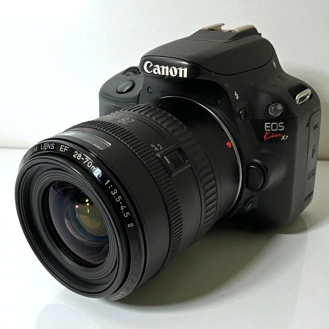 一眼レフデジタルカメラ/Canon Kiss X7/近～中距離撮影可