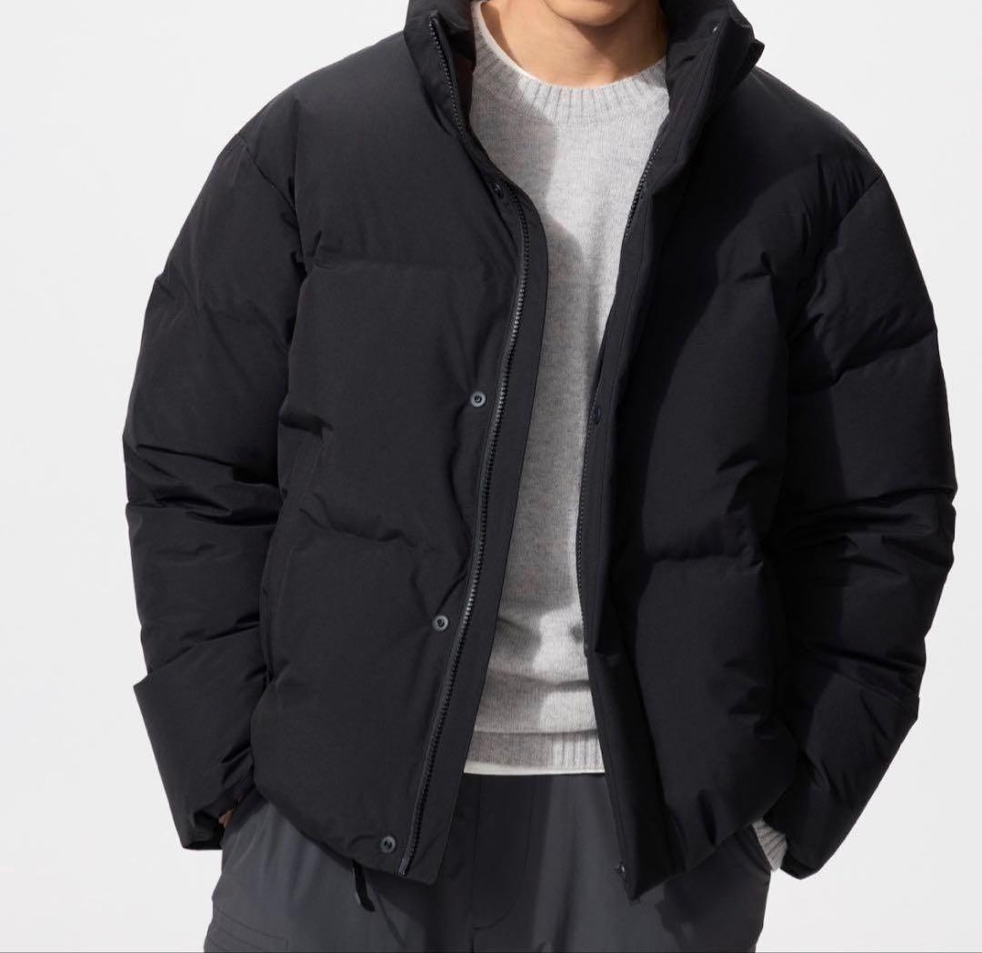 UNIQLO シームレスダウンジャケット XL ユニクロ ブラック