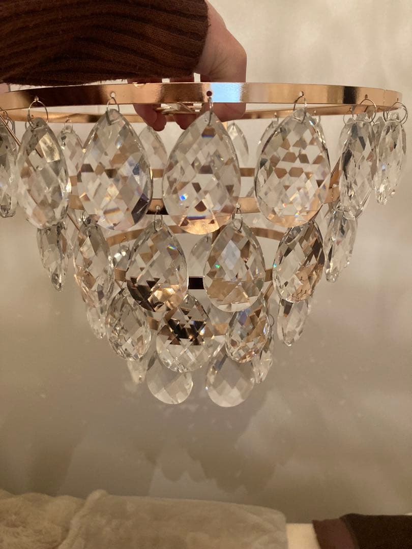 クリスタルシャンデリア 円形