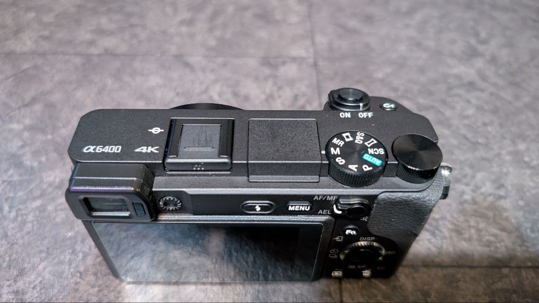 SONY a6400 ミラーレスカメラ シャッター回数2052