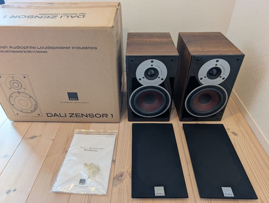 DALI ZENSOR1 ライトウォールナット ブックシェルフスピーカー ペア