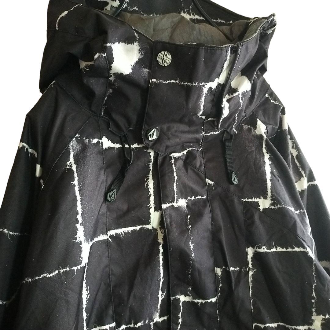 【高機能】US VOLCOM ボルコム スノーボード ジャケット 黒 S