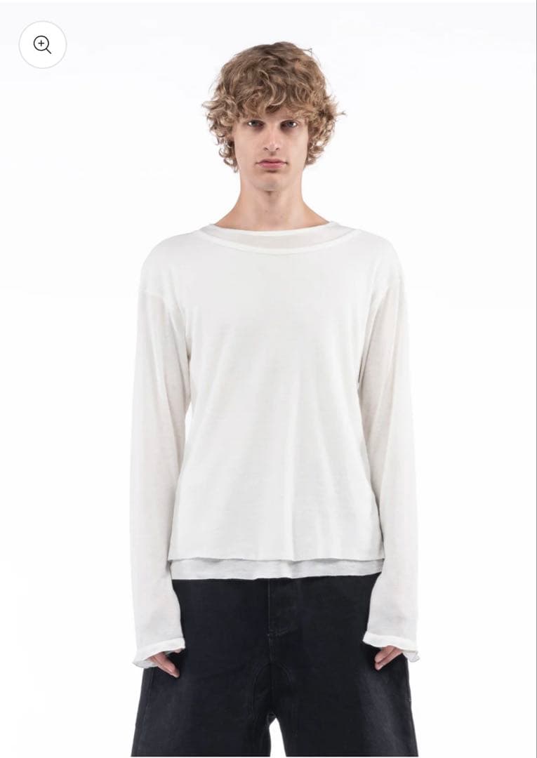 トップス No Faith Studios 24ss COTTON LONGSLEEVE