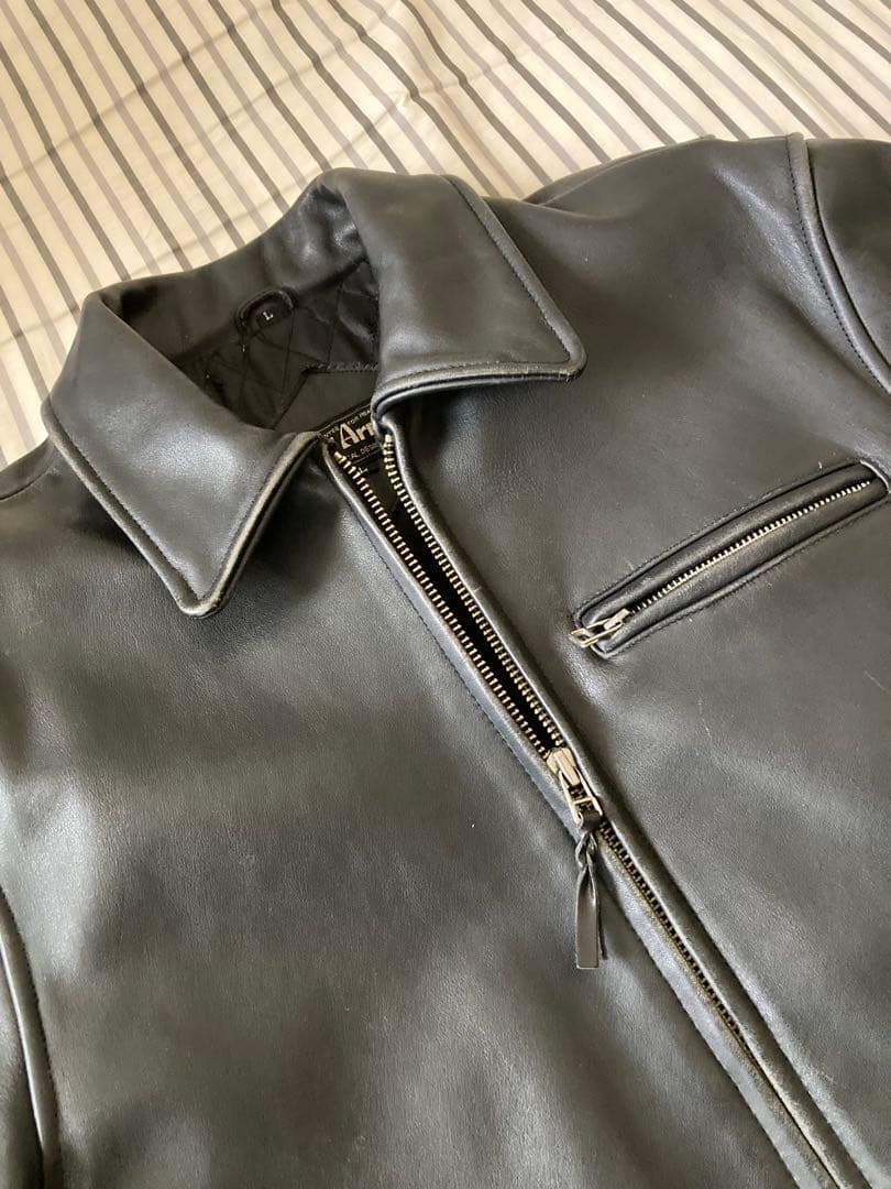 Wind Armor 牛革シングルライダースジャケット