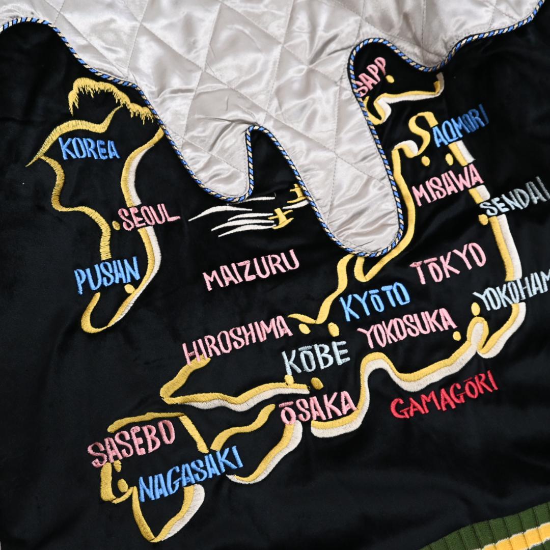 47249★年 キャピタル 硫化別珍トロトロスーベニアジャケット スカジャン