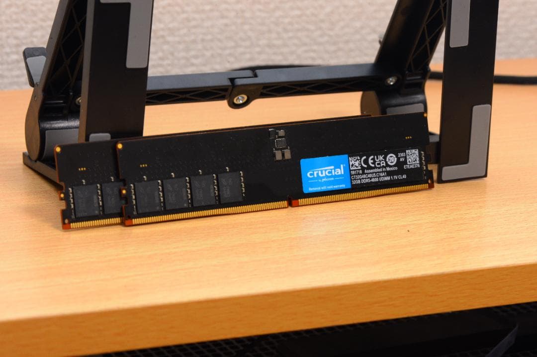 メモリー Crucial DDR5 64GB(32GBx2) 4800MHz
