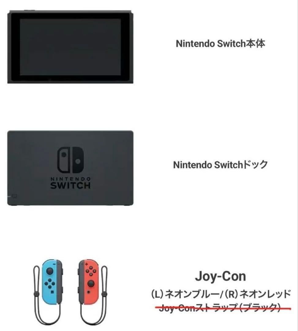 ニンテンドースイッチ Switch ネオンブルー/ネオンレッド 本体