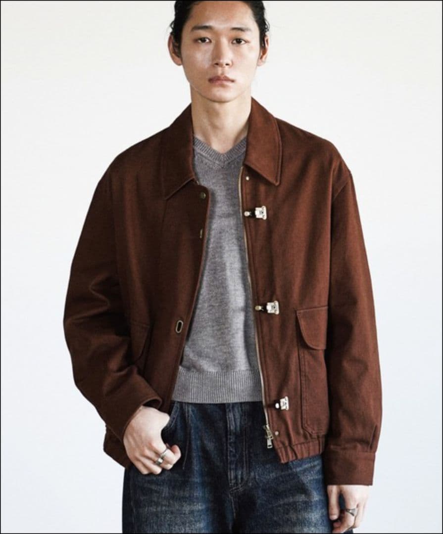 ジャケット・アウター L L TOGGLE TWILL DECK BLOUSON