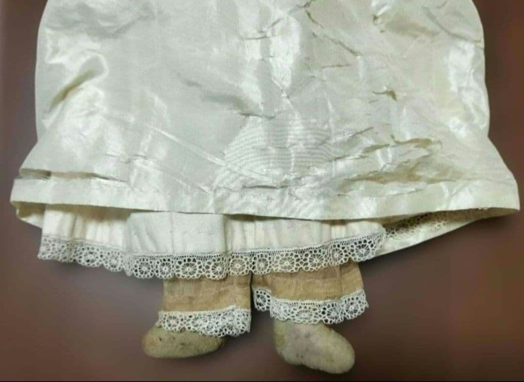 本日迄◆襤褸×アンティーク×40cm　チャイナヘッドドール　コレクター向け