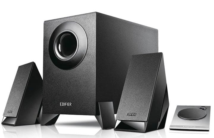 2.1ch ゲーミング マルチメディア用 アクティブ スピーカー ブラック