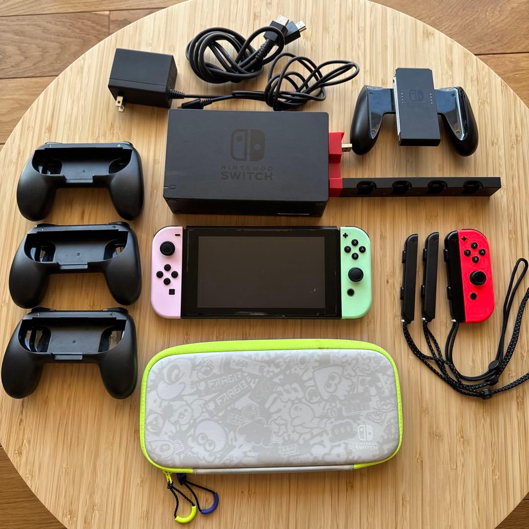 訳あり Nintendo Switch 本体 + ジョイコンセット