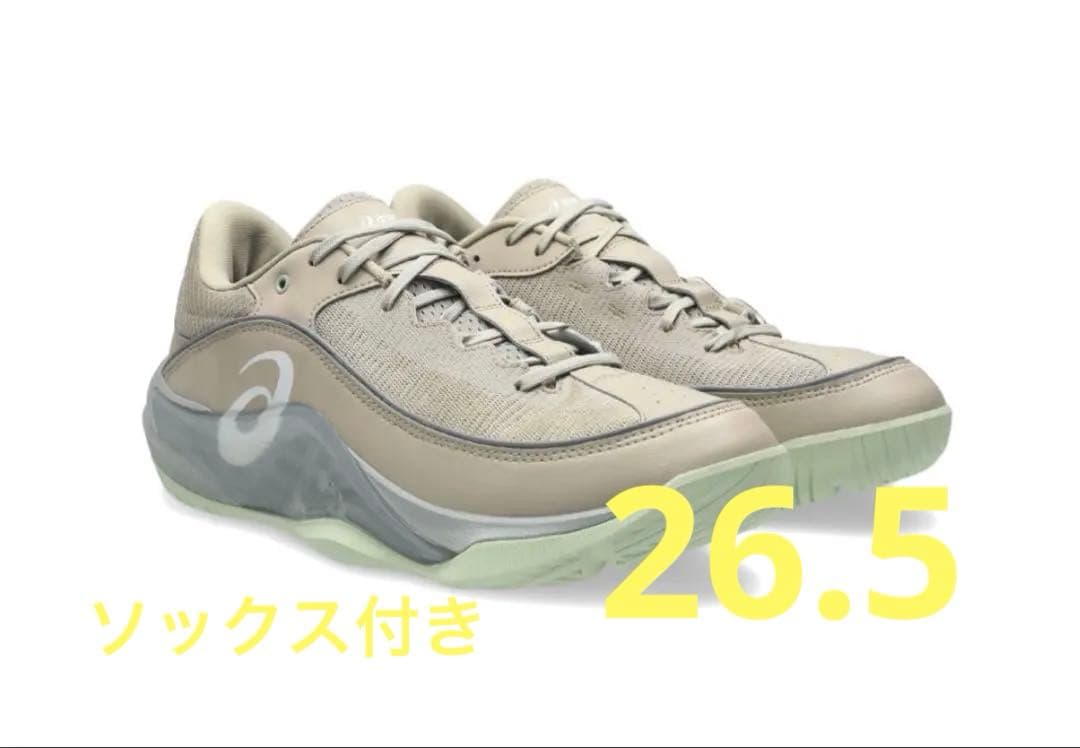 ballaholic asics UNPRE ARS LOW3 靴下付き