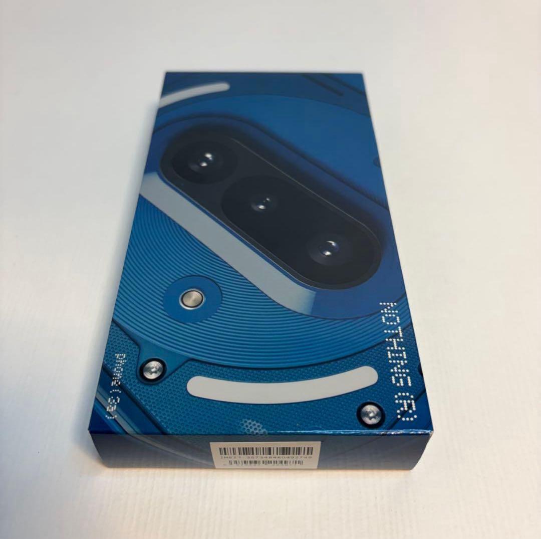 新品Nothing Phone (3a) 12+256GBブルー 5000mAh
