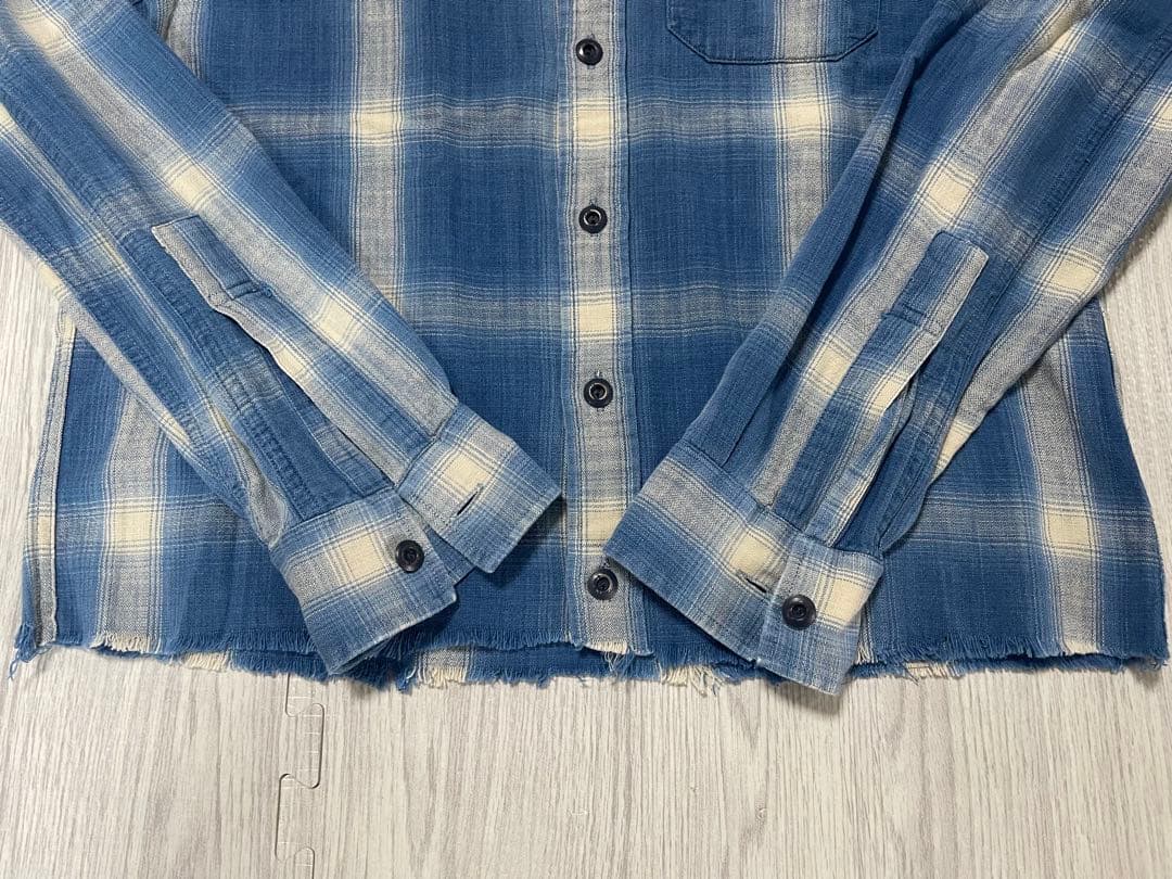 ＲＲＬ オンブレシャツ　tart STETSON ジョニーデップ