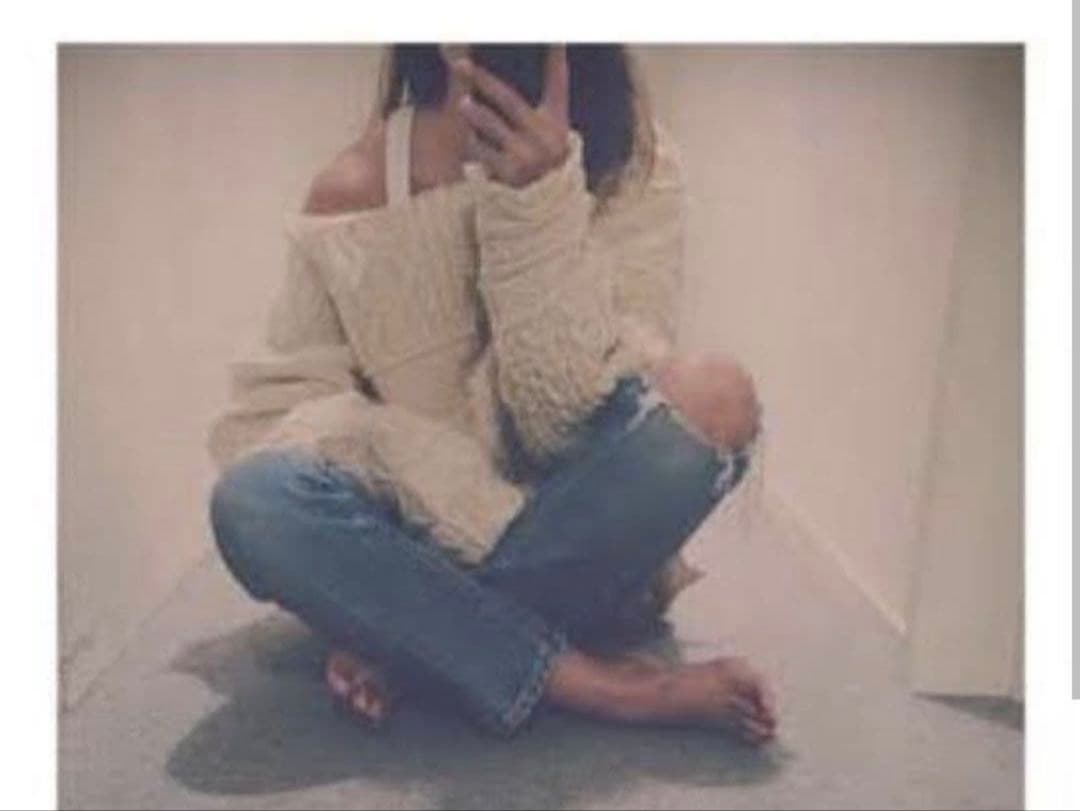 SNIDEL スナイデル　パッチワークニット　セーター　フミカウチダ