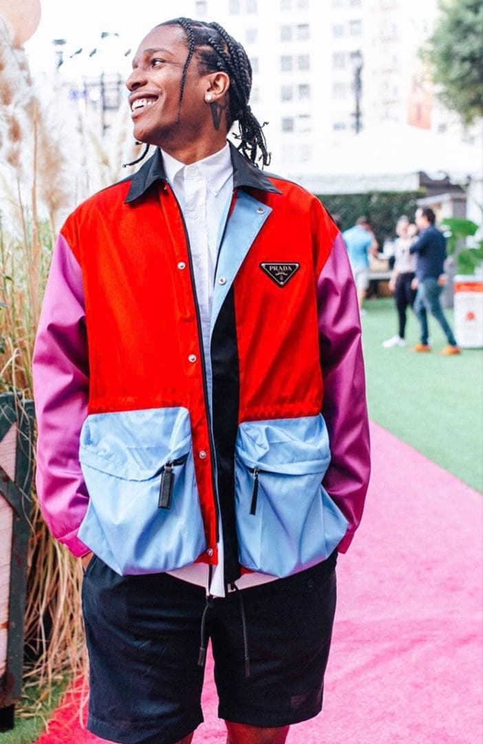 PRADA ASAP着用　ナイロンジャケット プラダ　エイサップ