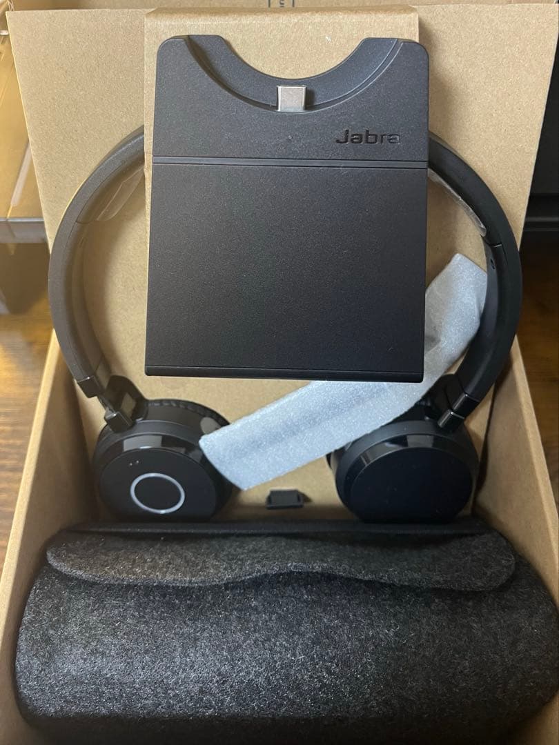 【新品】Jabra Evolve 65 TE ワイヤレスヘッドセット スタンド付