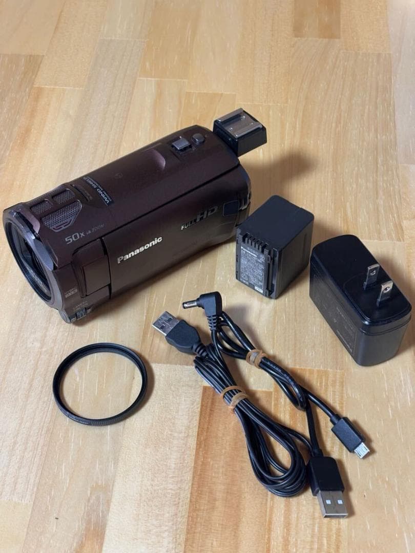 【M2008】Panasonic HC-W870M ブラウン パナソニック