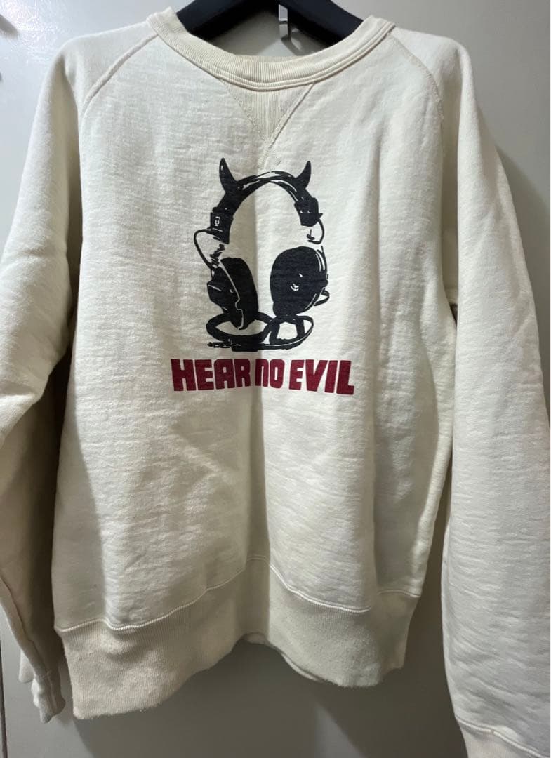 マ*コ様 ヒステリックグラマー　スウェット　HEAR NO EVIL