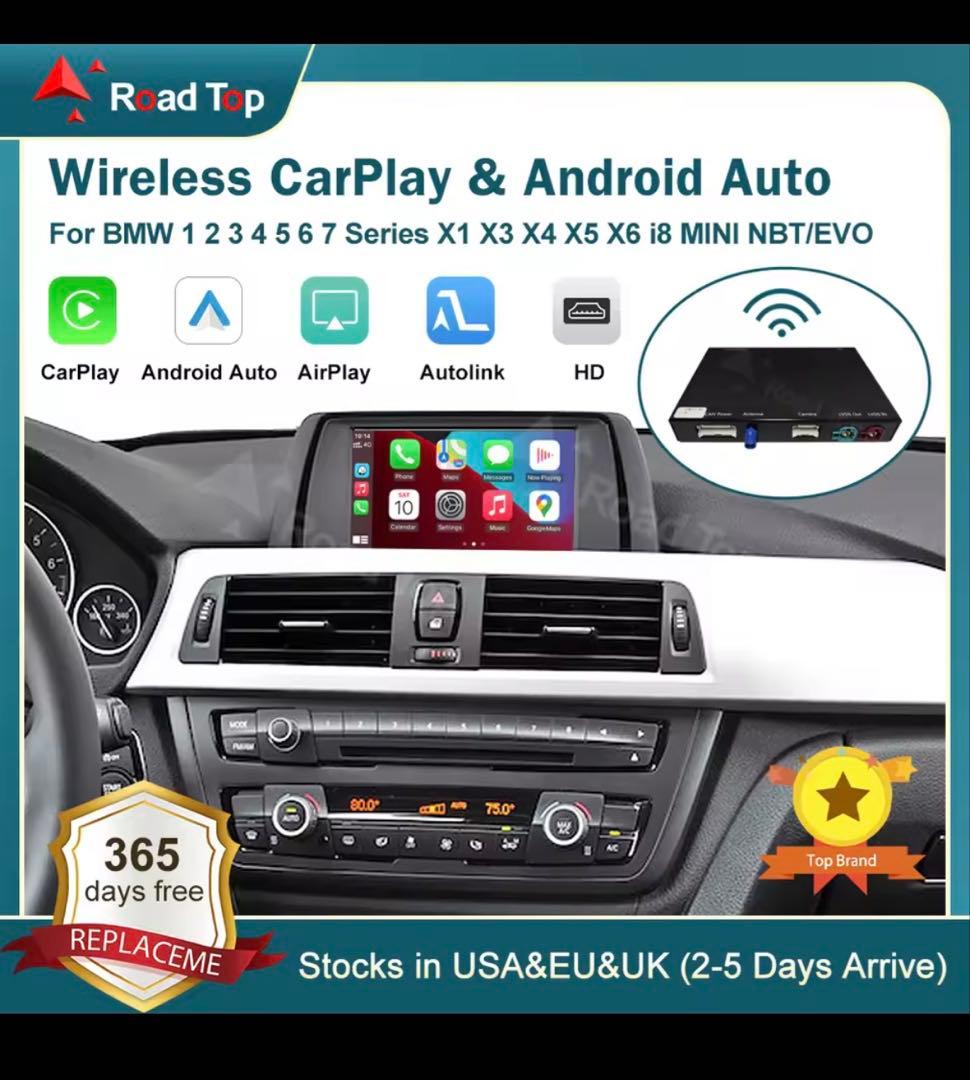RoadTop ワイヤレス CarPlay  NBT EVO