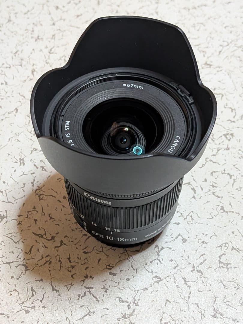 レンズ(ズーム) CANON EFS10-18mm F4.5-5.6 IS STM